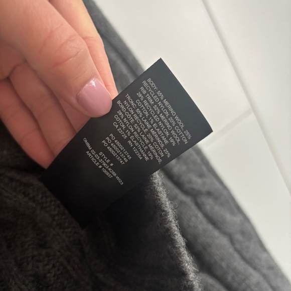 Aritzia Sunday Best Affogato Sweater - Picture 4 of 5